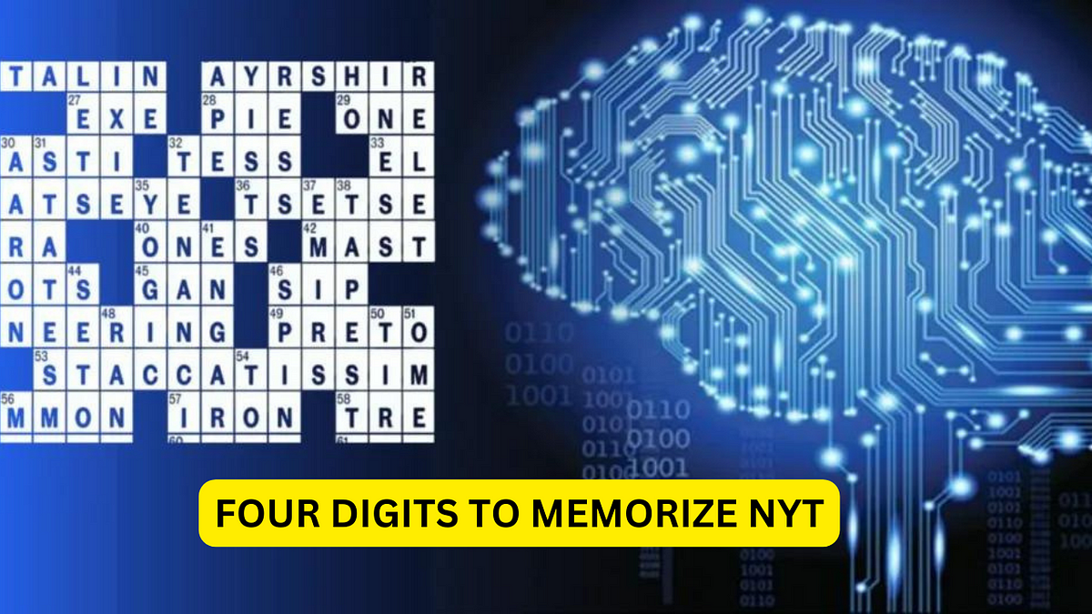 Conquer the Cryptic: Cracking the “Four Digits to Memorize NYT” Clue